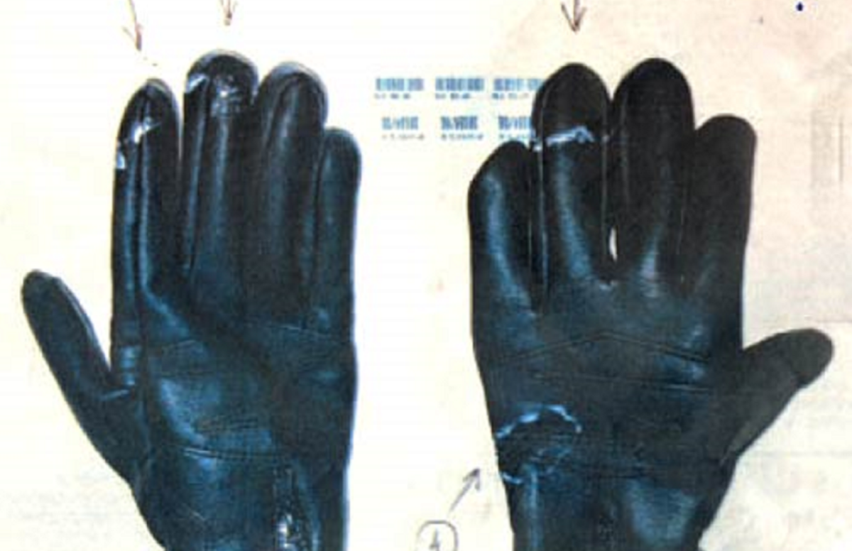 Bloody gloves in Israël - Bluestar Forensic